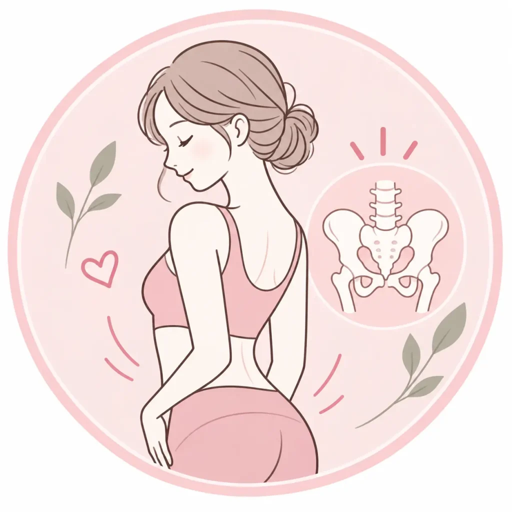 骨盤から整えて、
もっと好きになれる身体へ。